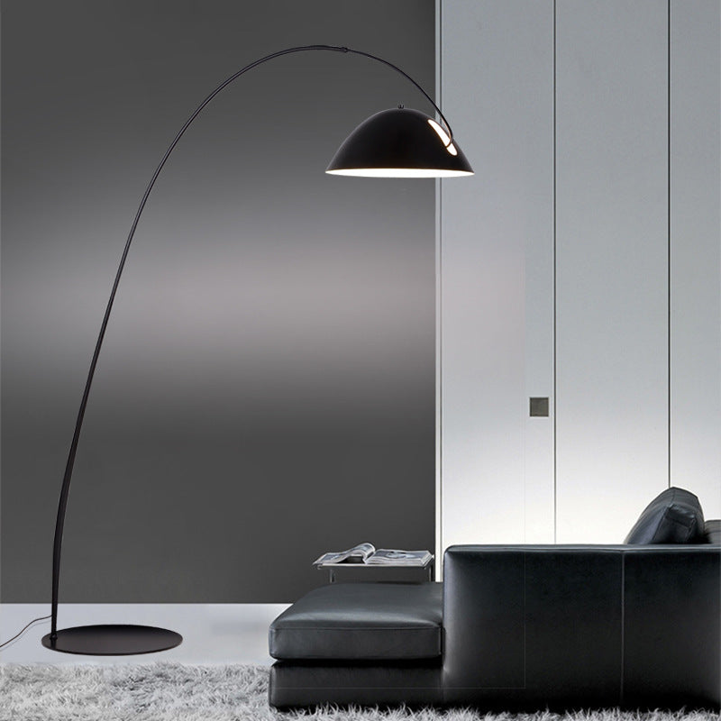 Fishing lamp, floor lamp, modern minimalist living room sofa lamp, minimalist light luxury design, vertical table lamp