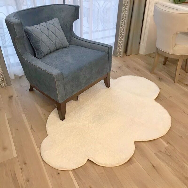 CloudShaped FluffyRug