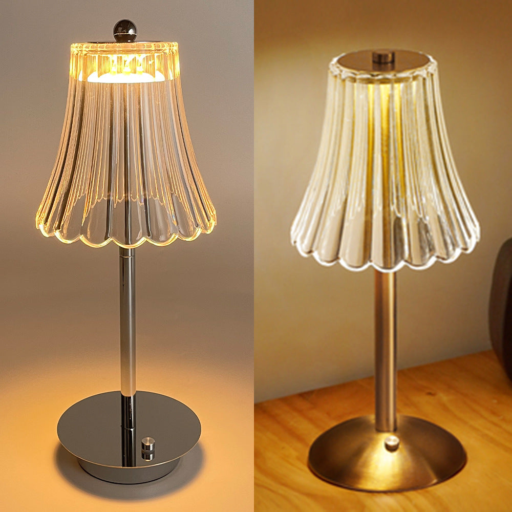 VintageGlass Table Lamp