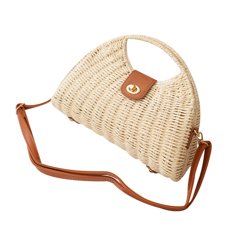 Boho Straw Handbag