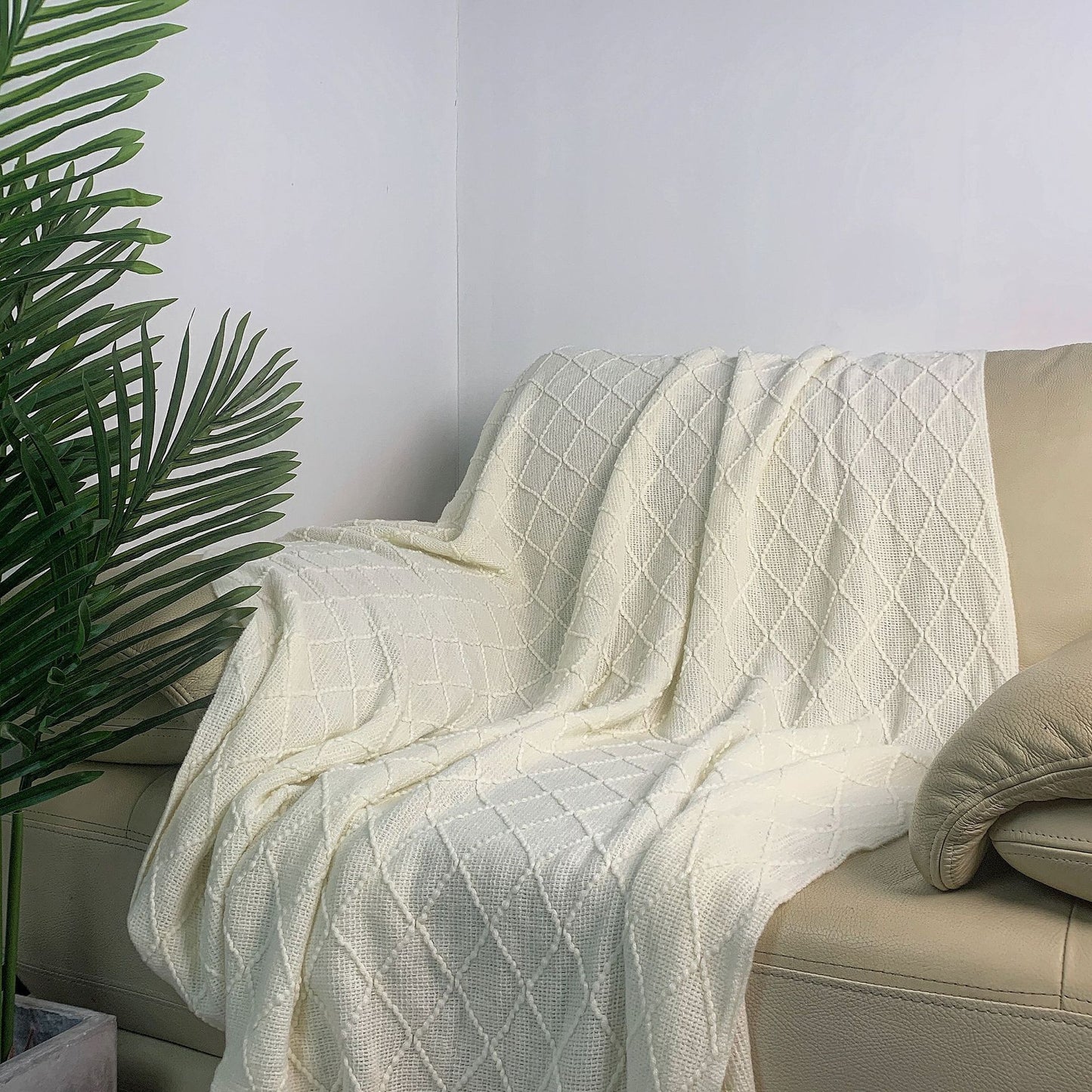 Nordic Knit Blanket