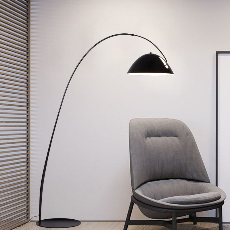 Fishing lamp, floor lamp, modern minimalist living room sofa lamp, minimalist light luxury design, vertical table lamp