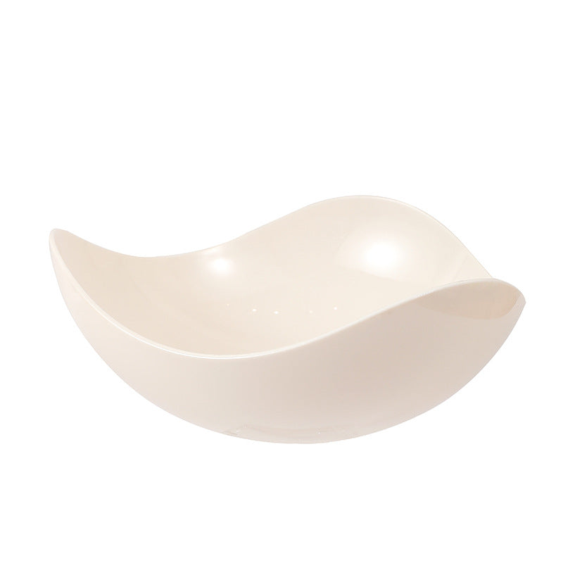 Ins style high-end fruit plate living room high appearance, simple and fashionable fruit plate bowl good-looking, nuts high-end creativity