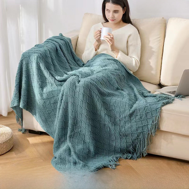 Nordic Knit Blanket