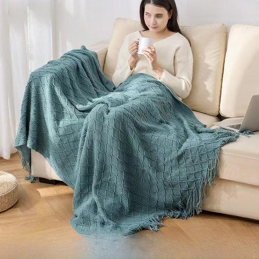 Nordic Knit Blanket