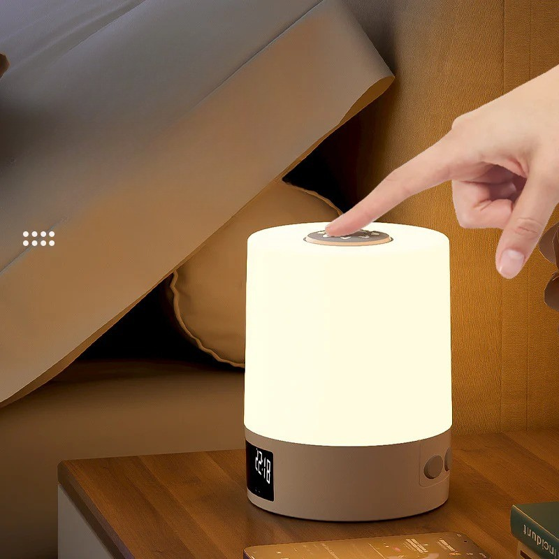 Remote Control Night Light Rechargeable Table Lamp Bedroom Bedside Light Touch Baby Feeding Eye Care Confinement Sleep Light New